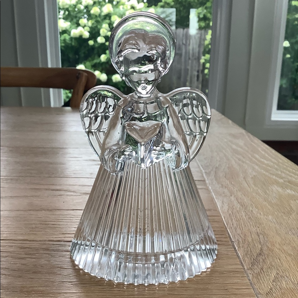 Vintage Angel Tea Light Holder EUC